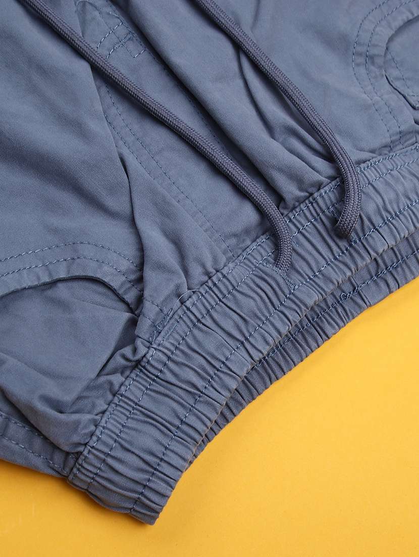 boys solid mid rise jogger - 22068979 -  Standard Image - 3