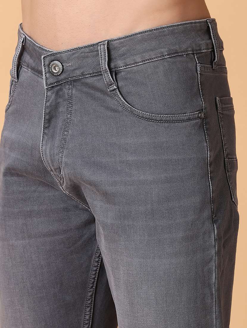 men washed mid rise full length jeans - 22068995 -  Standard Image - 5