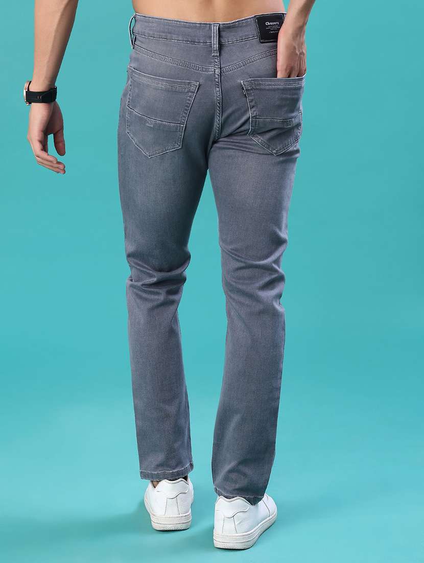 men washed mid rise full length jeans - 22068996 -  Standard Image - 3