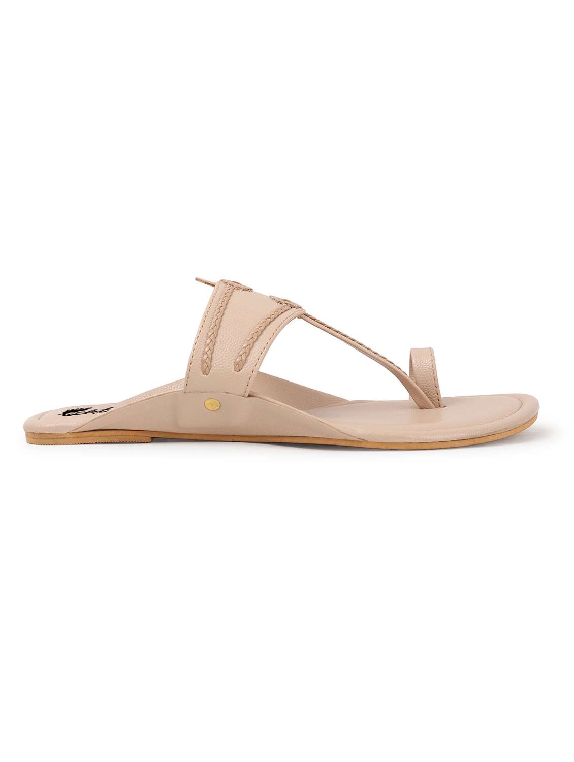 women one toe slip on flats - 22069070 - Standard Image - 3