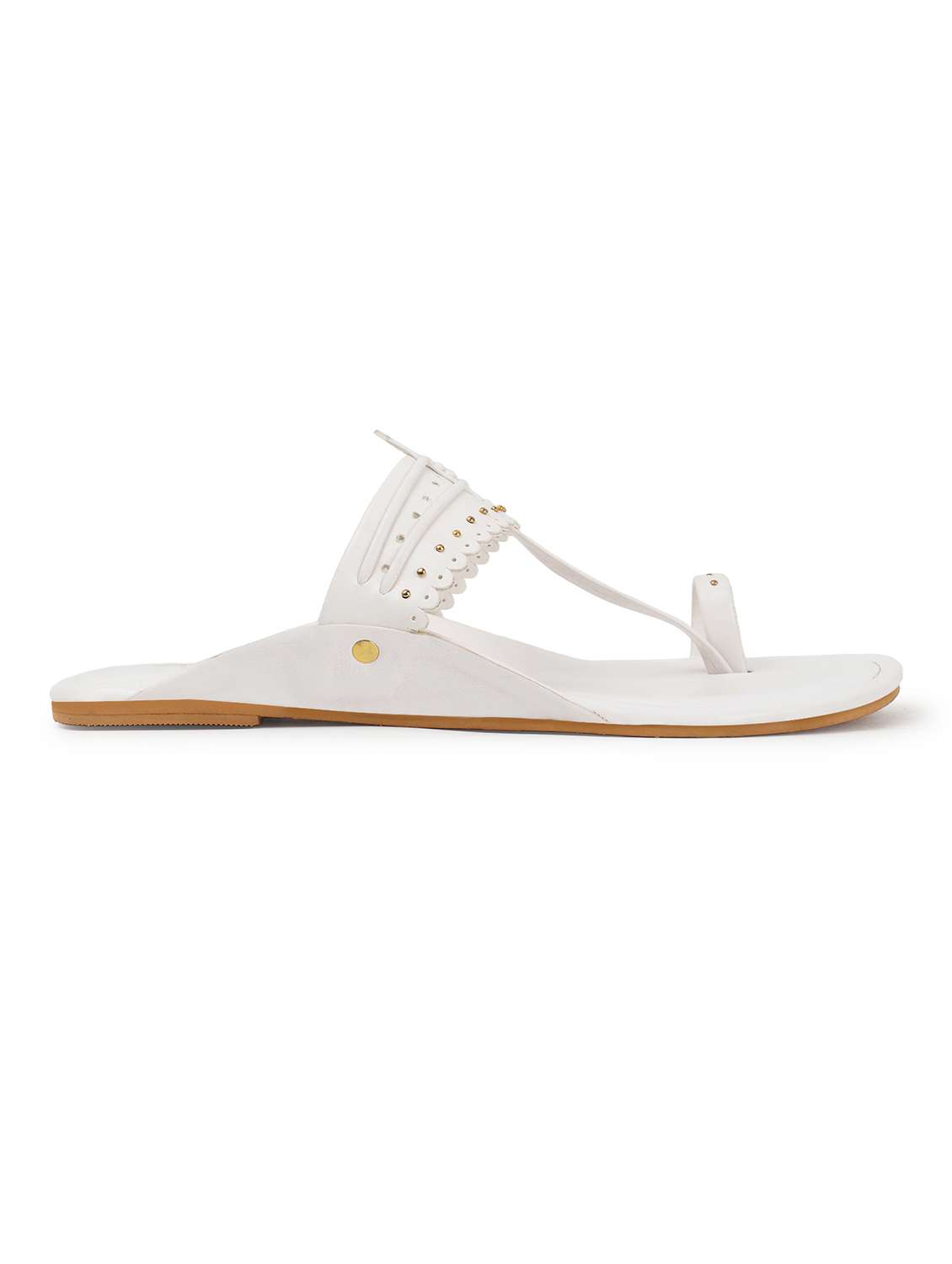 women one toe slip on flats - 22069074 - Standard Image - 3