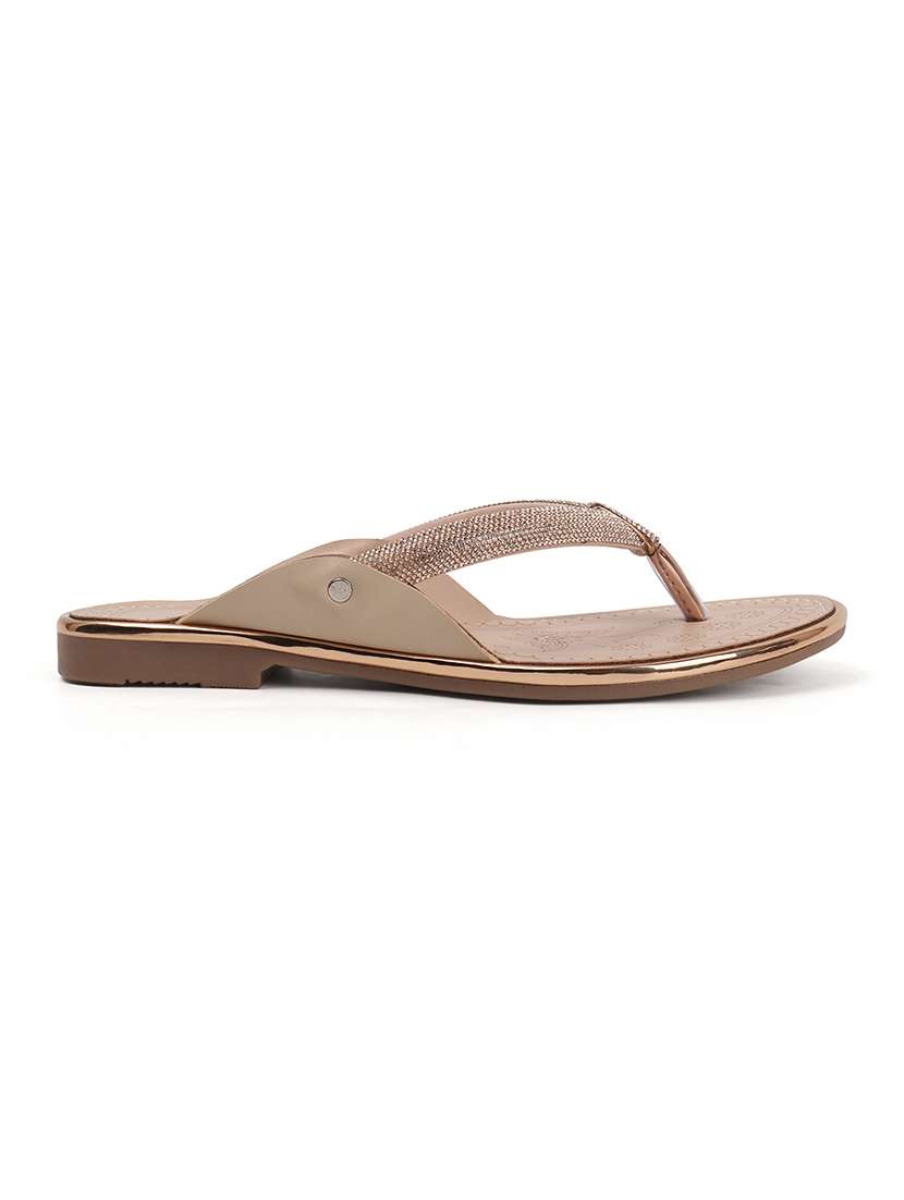 women embellished slip on flat sandal - 22069083 - Standard Image - 3
