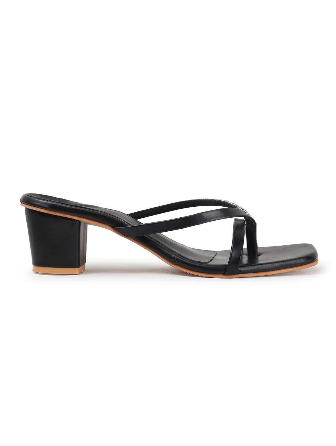 women embellished slip on block heels - 22069091 - Standard Image - 3