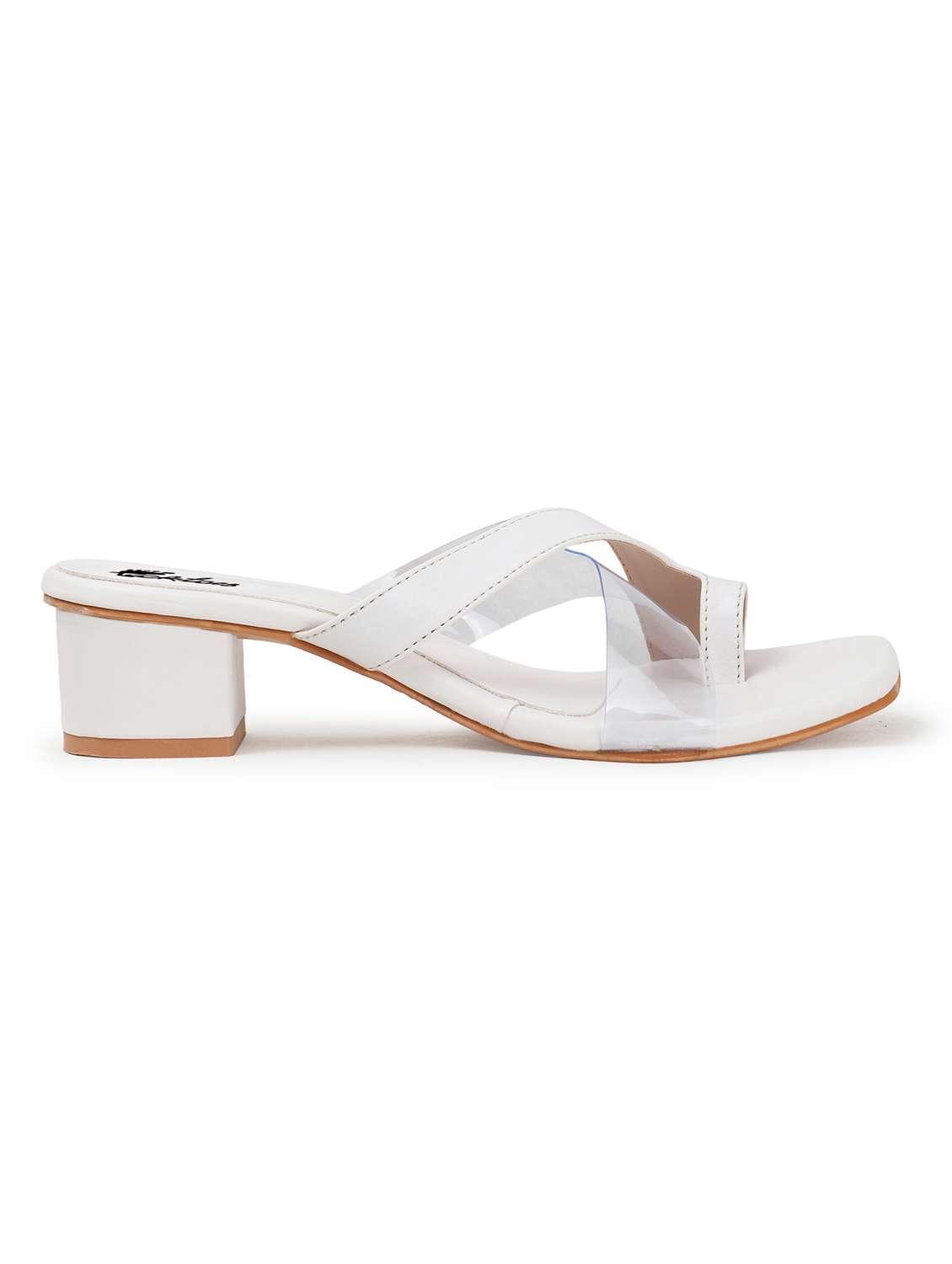 white synthetic sandals - 22069098 - Standard Image - 3