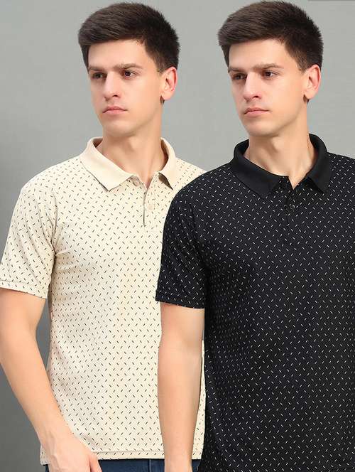 men pack of 2 short sleeve polo t-shirt - 22069112 -  Standard Image - 0