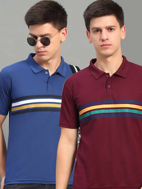men pack of 2 short sleeve polo t-shirt - 22069121 - Standard Image - 0