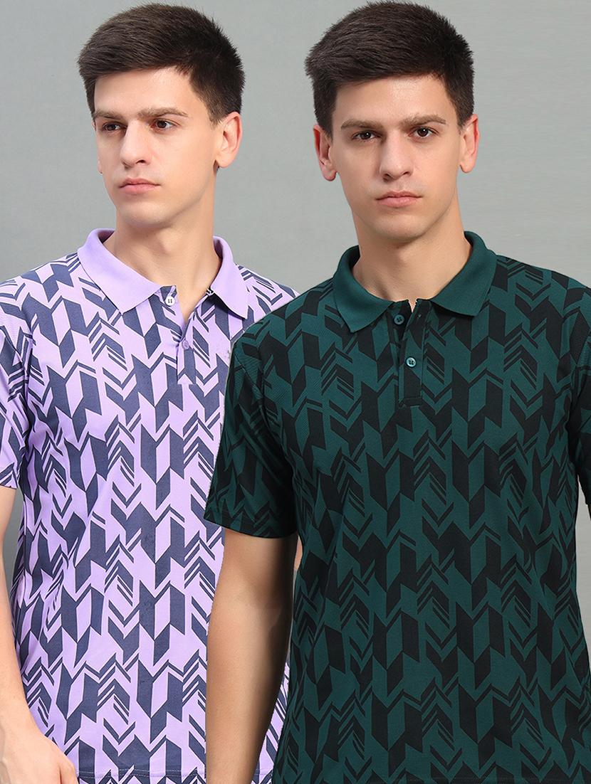 men pack of 2 short sleeve polo t-shirt - 22069124 - Zoom Image - 0