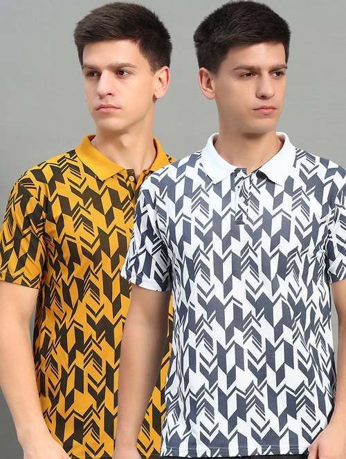 men pack of 2 short sleeve polo t-shirt - 22069125 - Standard Image - 0