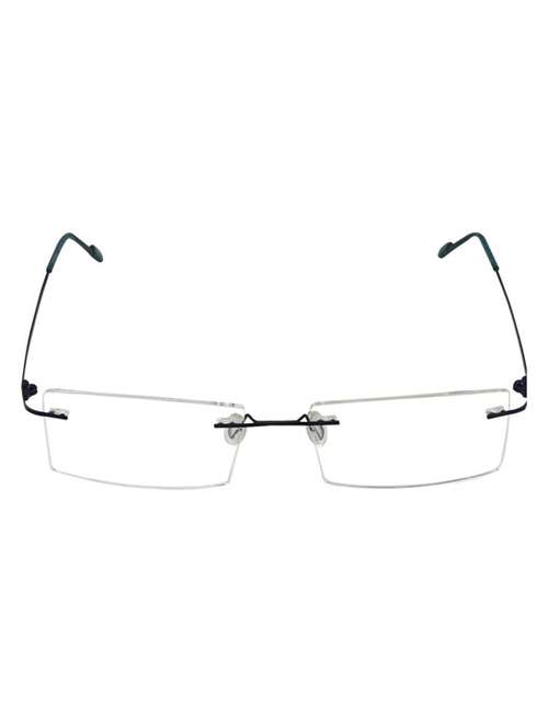 rimless rectangle eye glasses - 22069143 - Standard Image - 0
