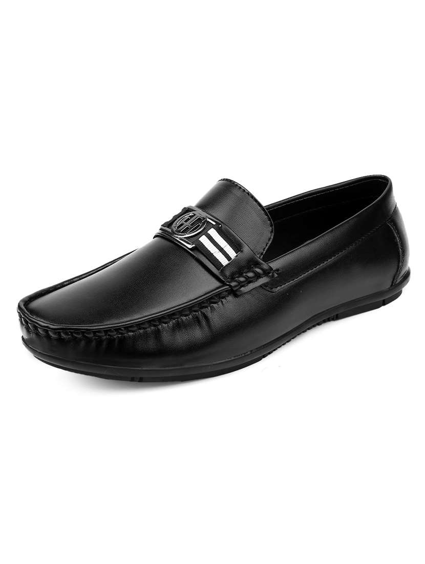 men black slip on loafer - 22069150 - Standard Image - 3