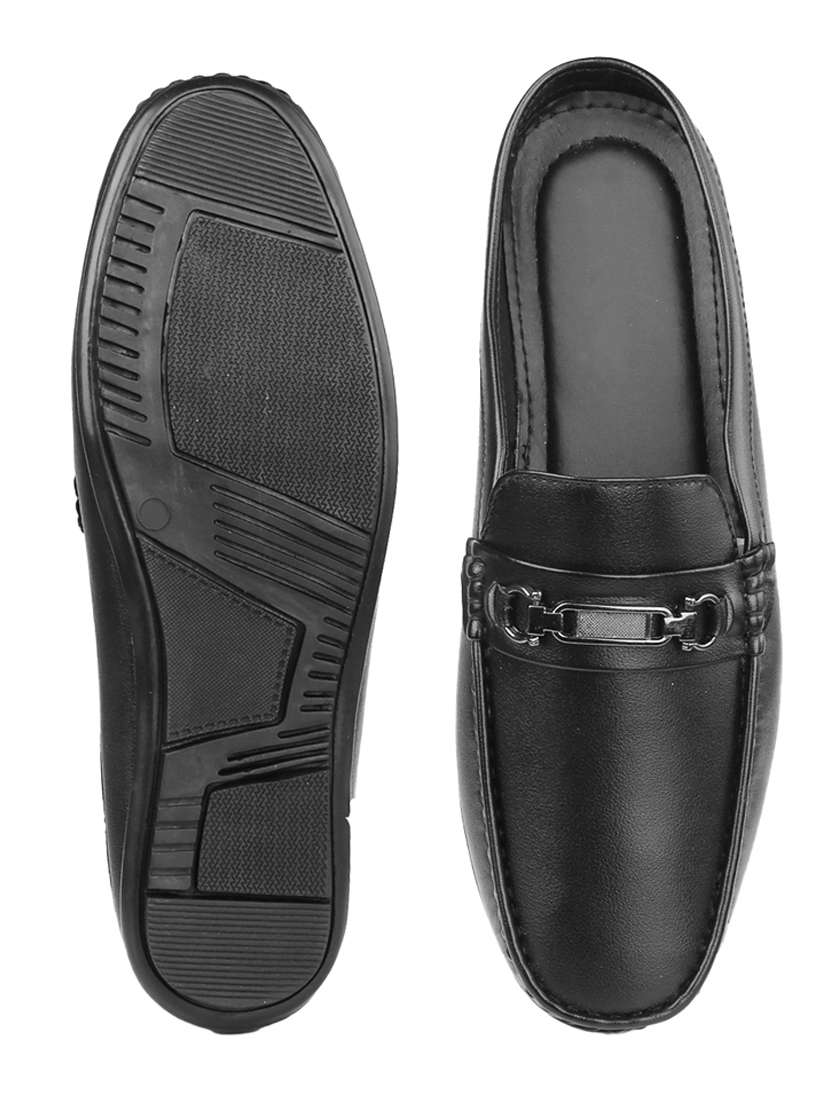 men black slip on loafer - 22069156 -  Standard Image - 5