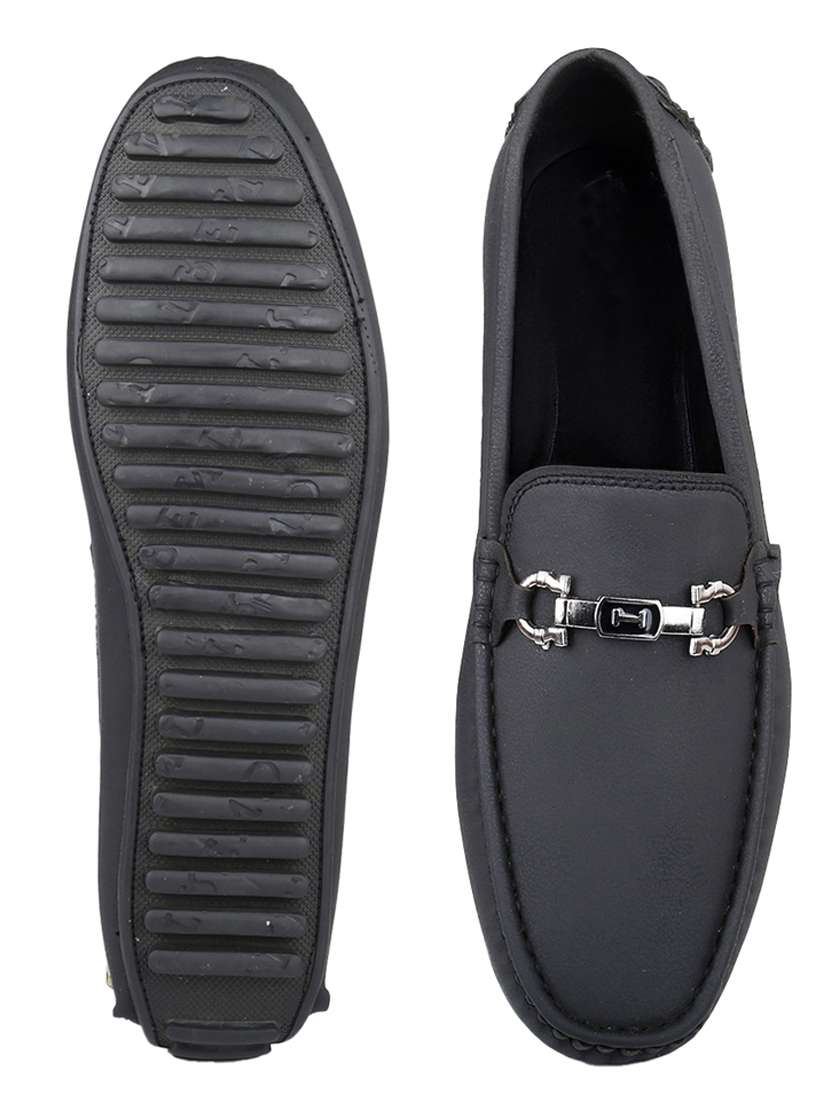 men black slip on loafer - 22069160 -  Standard Image - 5