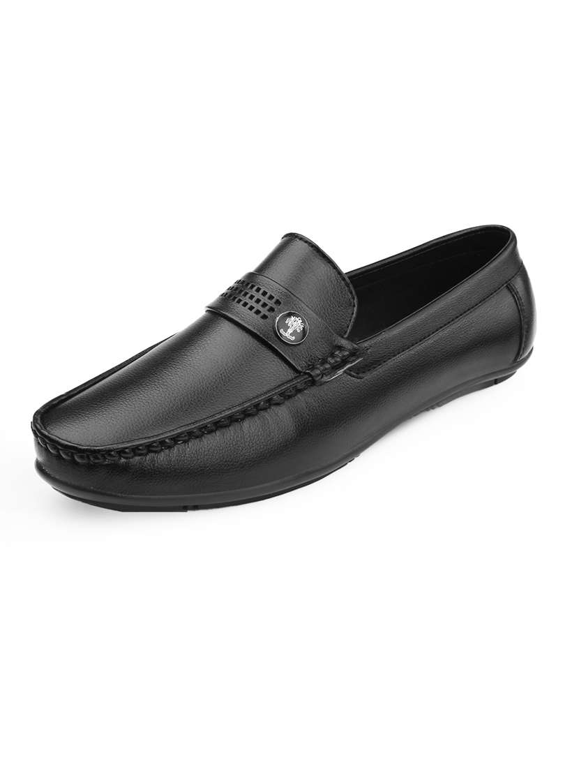 men black slip on loafer - 22069162 - Standard Image - 5