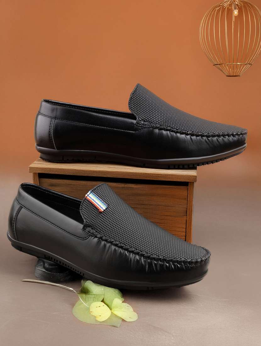 men black slip on loafer - 22069163 - Zoom Image - 0