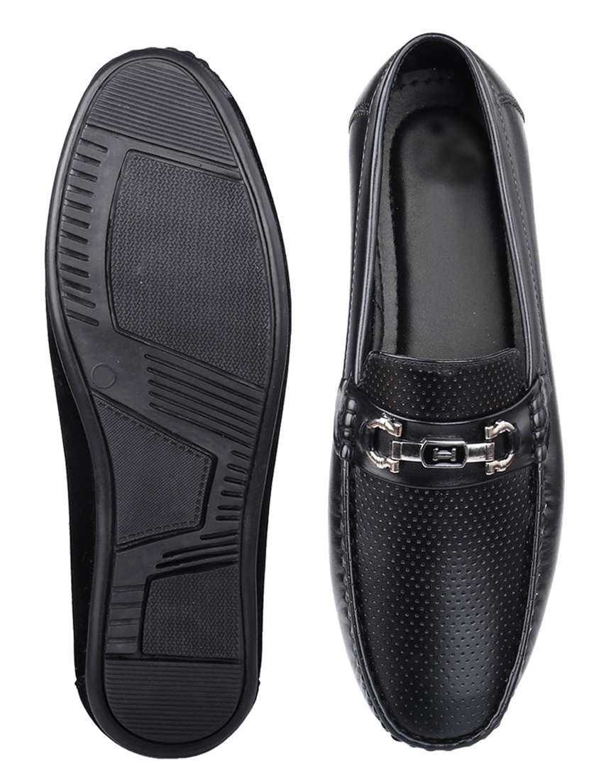 men black slip on loafer - 22069164 - Standard Image - 5