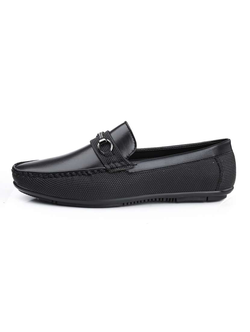 men black slip on loafer - 22069165 - Standard Image - 3