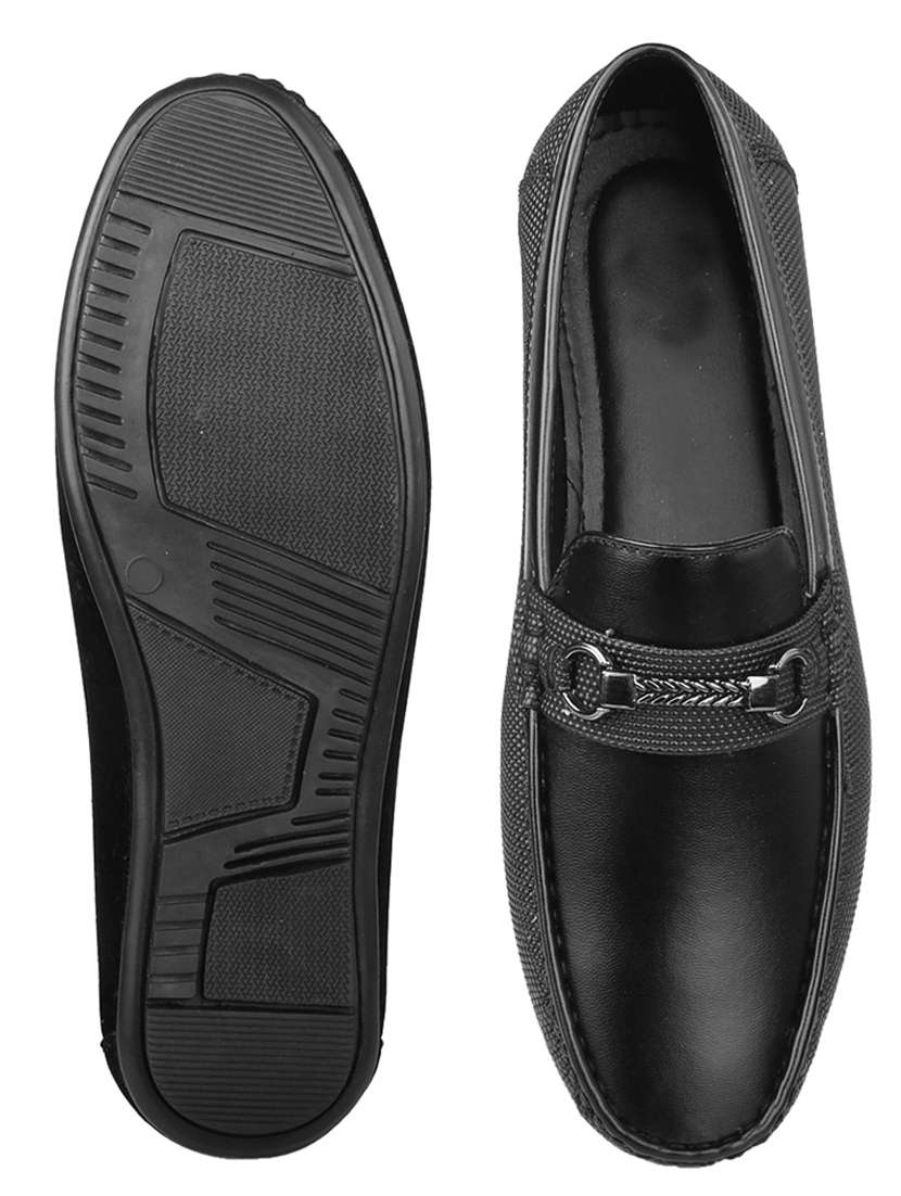 men black slip on loafer - 22069165 - Standard Image - 5