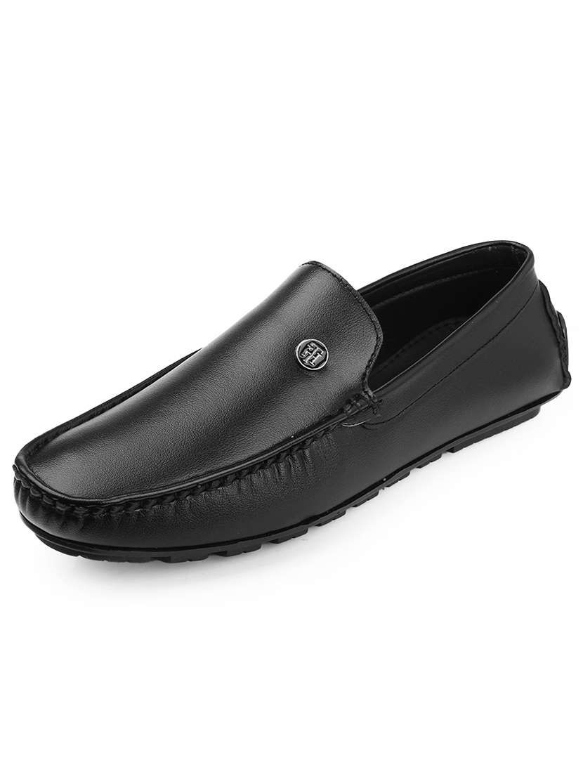 men black slip on loafer - 22069166 - Standard Image - 3