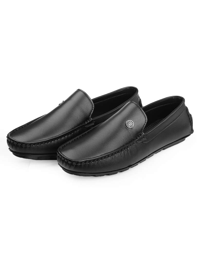 men black slip on loafer - 22069166 - Standard Image - 5