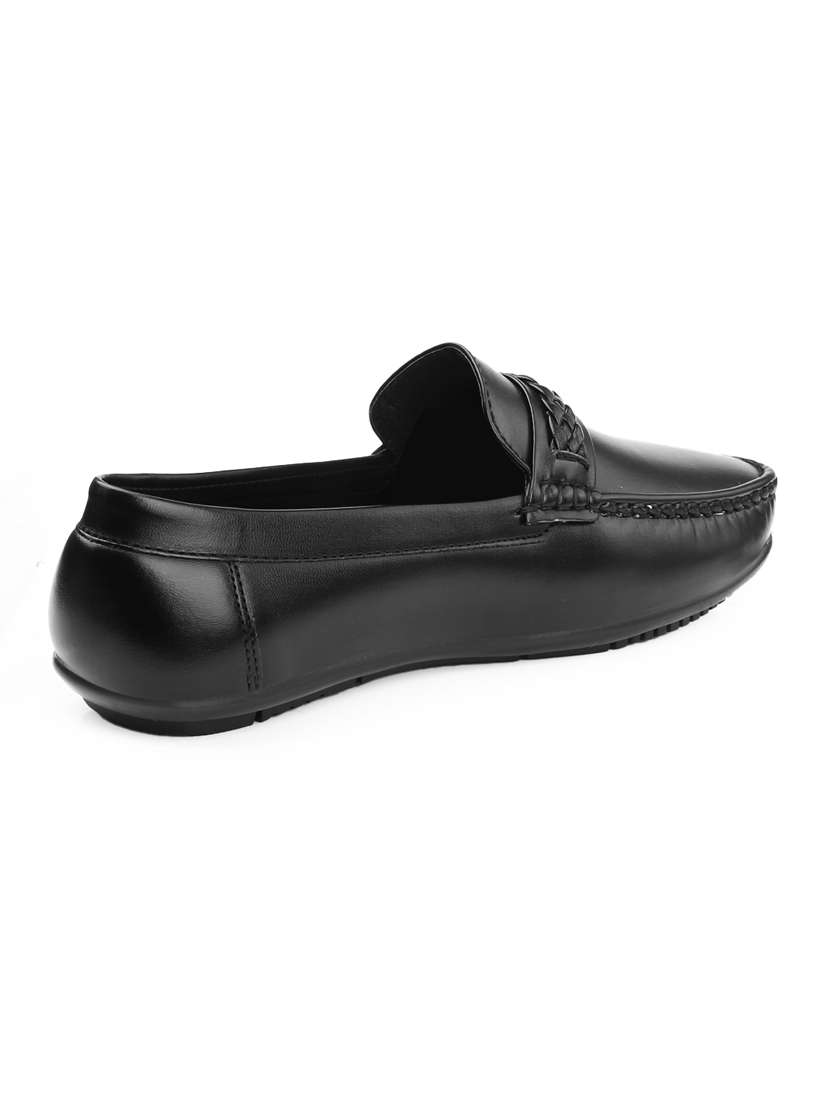 men black slip on loafer - 22069167 -  Standard Image - 5