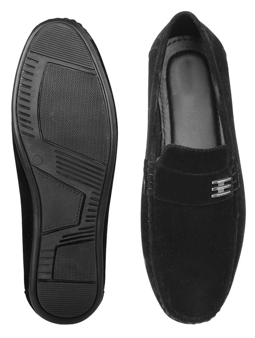 men black slip on loafer - 22069168 -  Standard Image - 5