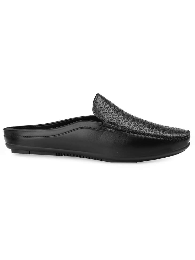 men black slip on loafer - 22069169 - Standard Image - 3