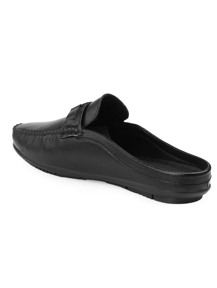 men black slip on loafer - 22069170 - Standard Image - 3