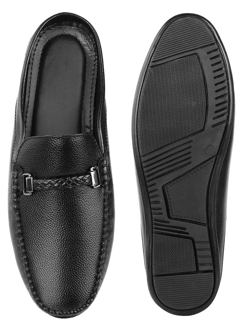 men black slip on loafer - 22069171 - Standard Image - 5