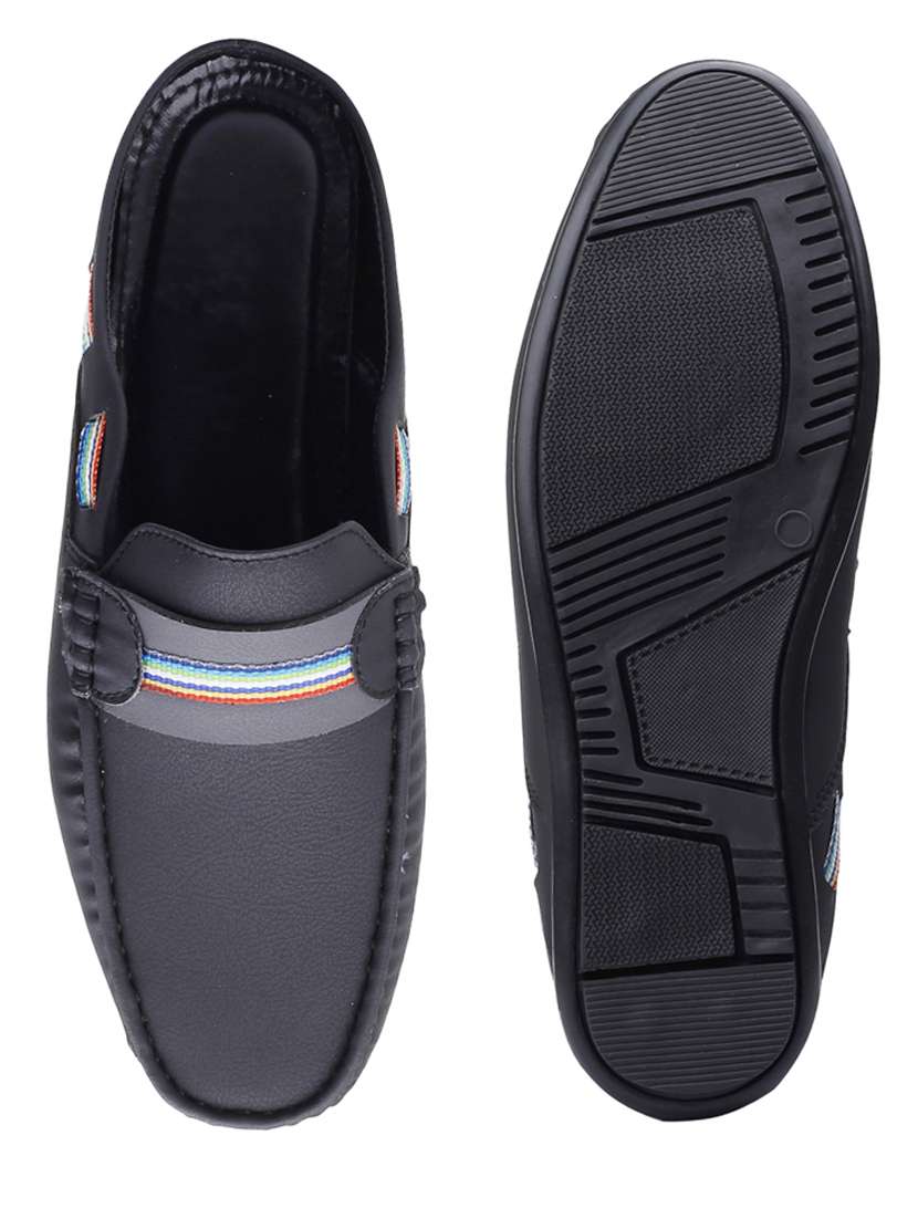 men black slip on loafer - 22069179 - Standard Image - 5