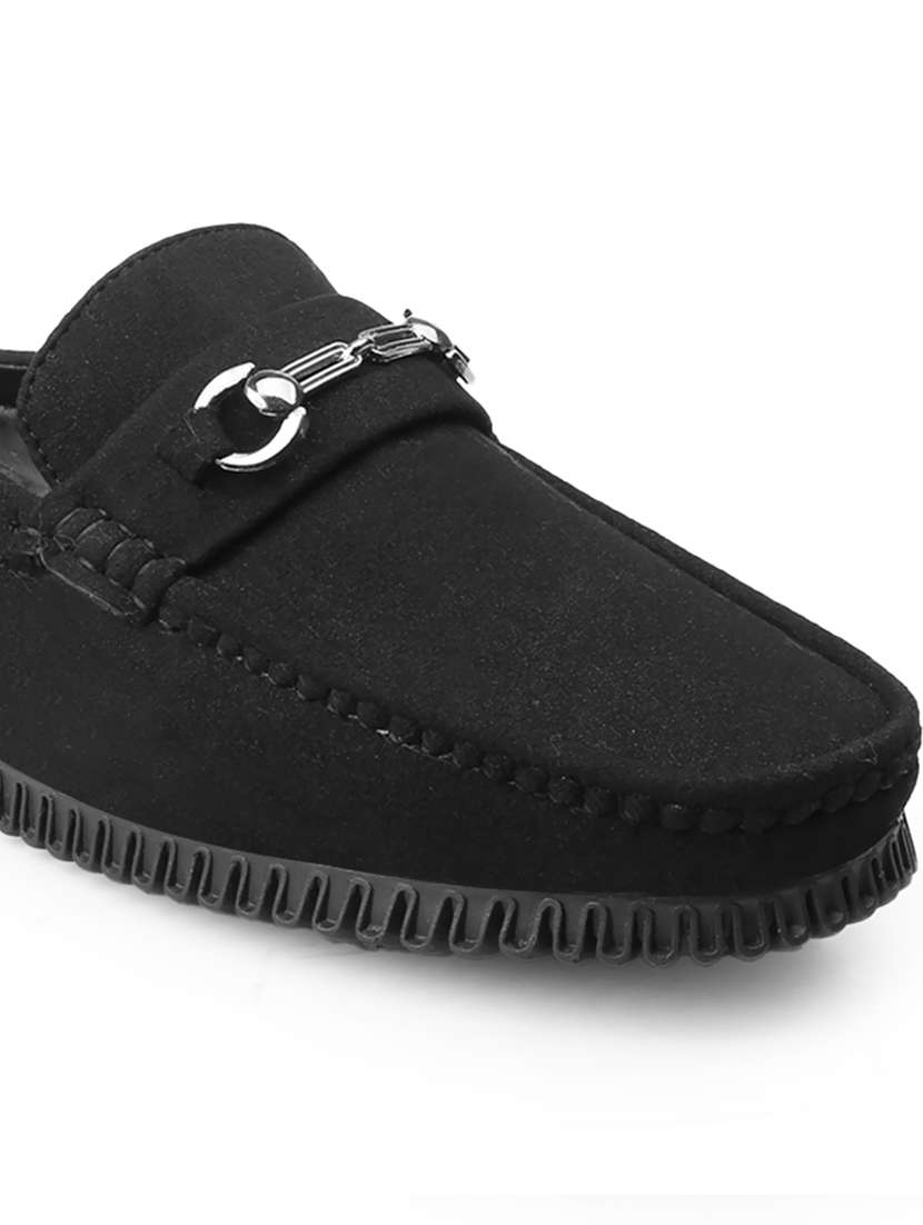 men black slip on loafer - 22069182 - Standard Image - 5
