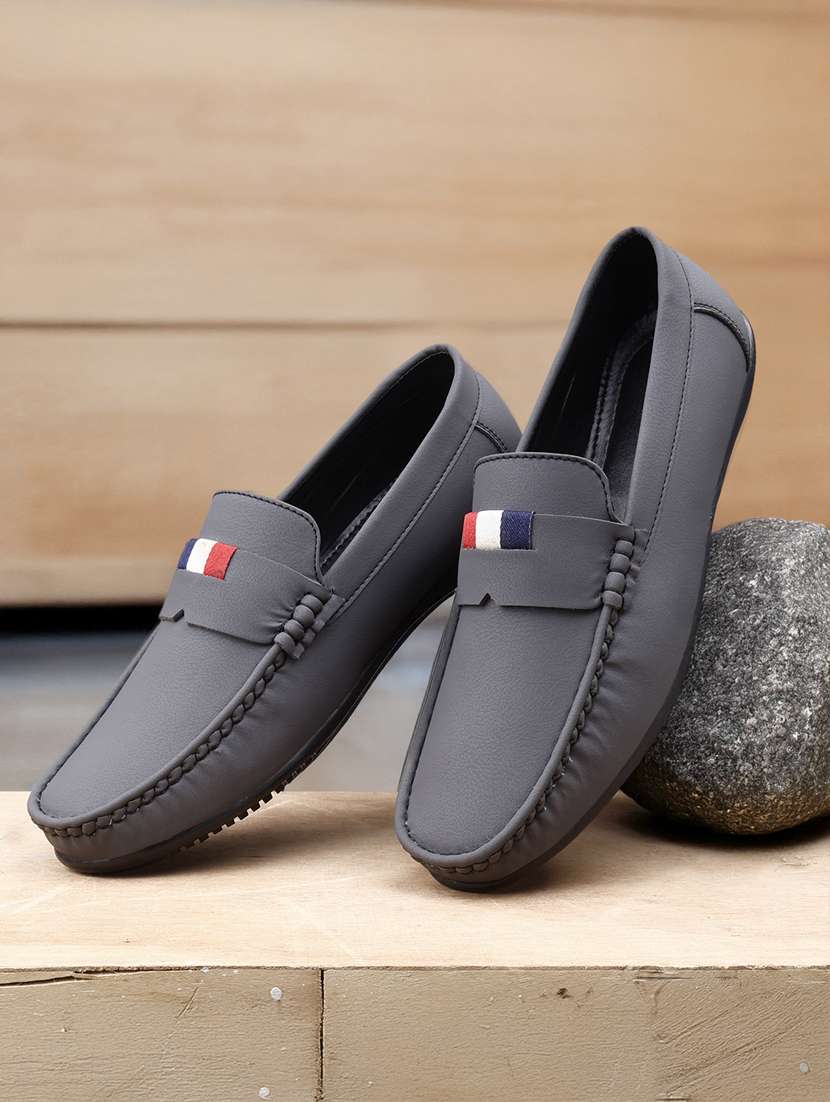 men grey slip on loafer - 22069183 - Zoom Image - 0
