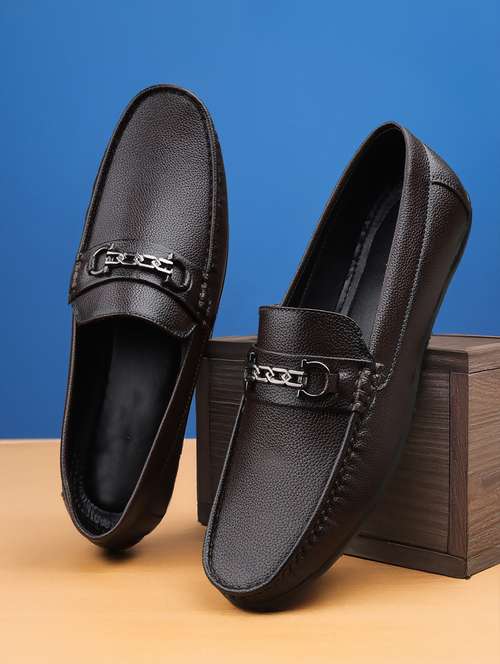 men brown slip on loafer - 22069185 -  Standard Image - 0