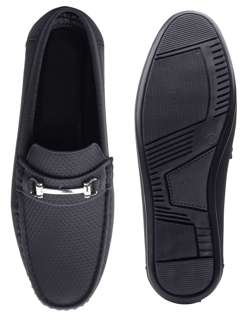 men black slip on loafer - 22069188 - Standard Image - 5