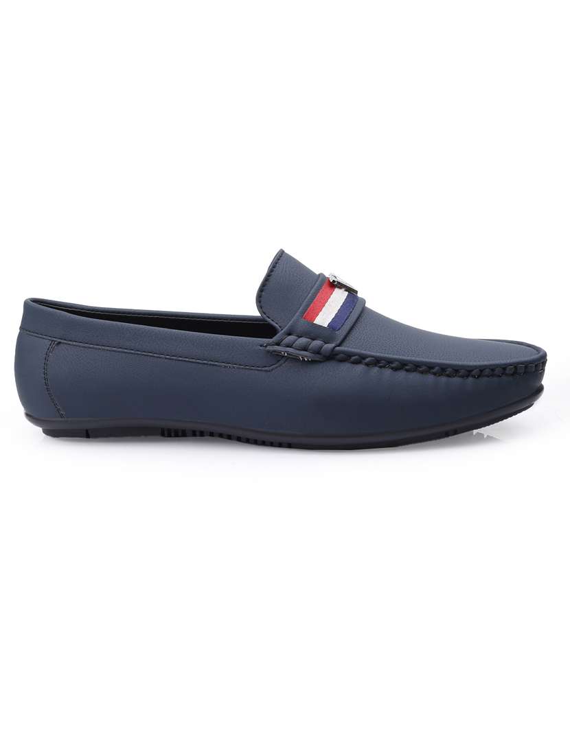 men blue slip on loafer - 22069189 - Standard Image - 3
