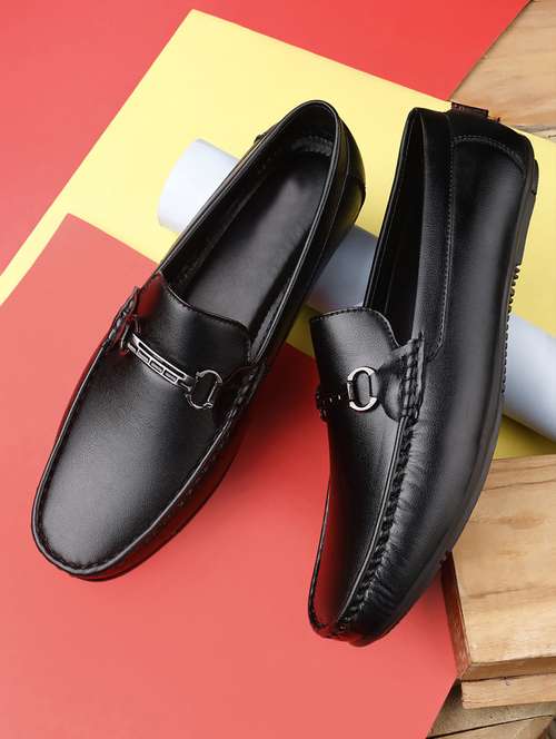 men black slip on loafer - 22069190 - Standard Image - 0