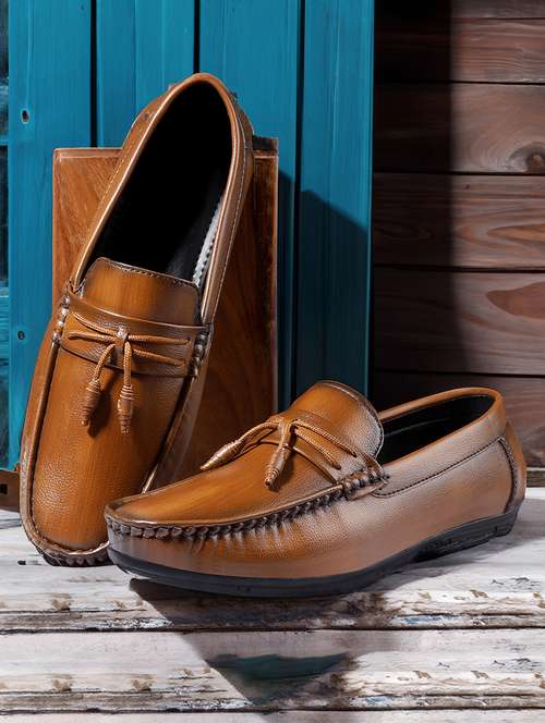 men tan slip on loafer - 22069195 -  Standard Image - 0