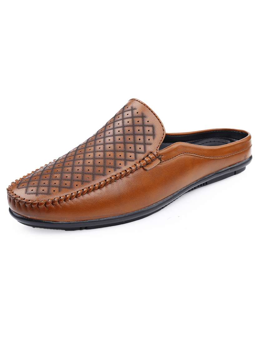 men tan slip on loafer - 22069200 - Standard Image - 3