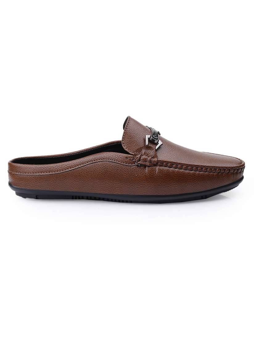 men tan slip on loafer - 22069203 - Standard Image - 3