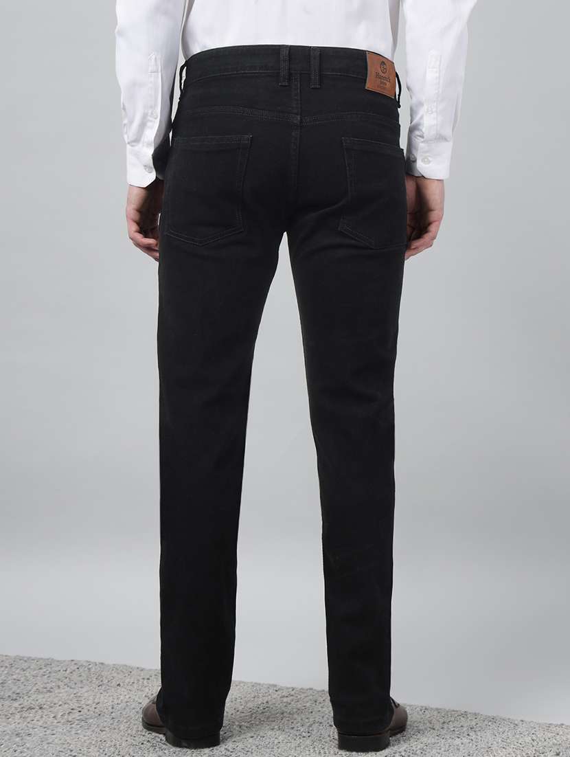 men solid mid rise slim fit jean - 22069237 -  Standard Image - 3