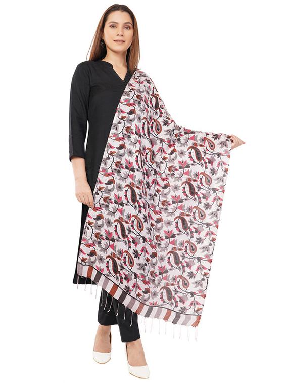 women white printed stole