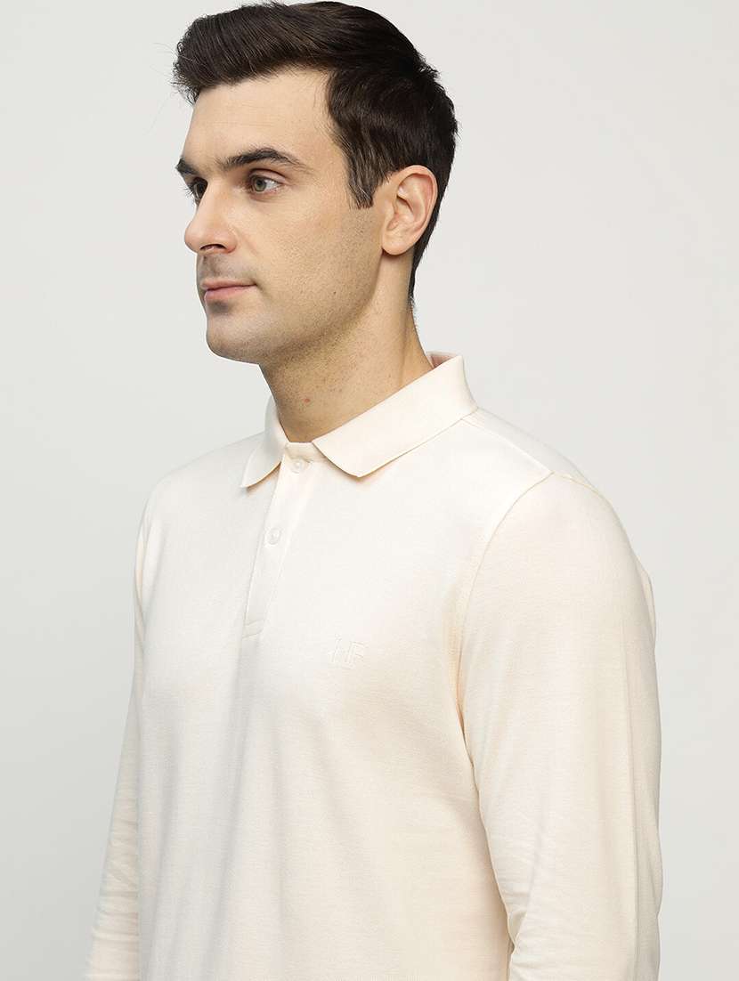 men solid short sleeve regular fit polo t-shirt - 22069256 -  Standard Image - 3