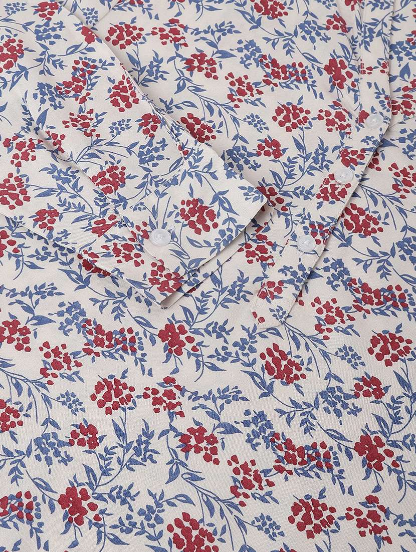 women printed long sleeve regular fit top - 22069419 -  Standard Image - 3