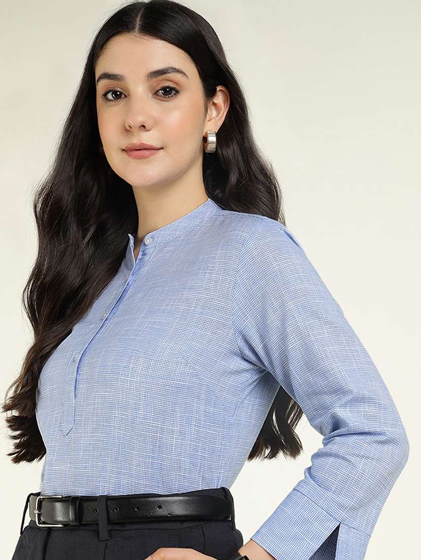 women printed long sleeve regular fit top - 22069456 -  Zoom Image - 0