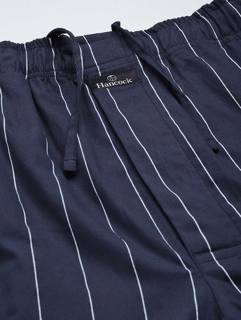 men striped long sleeve sleepwear set - 22069546 -  Standard Image - 5