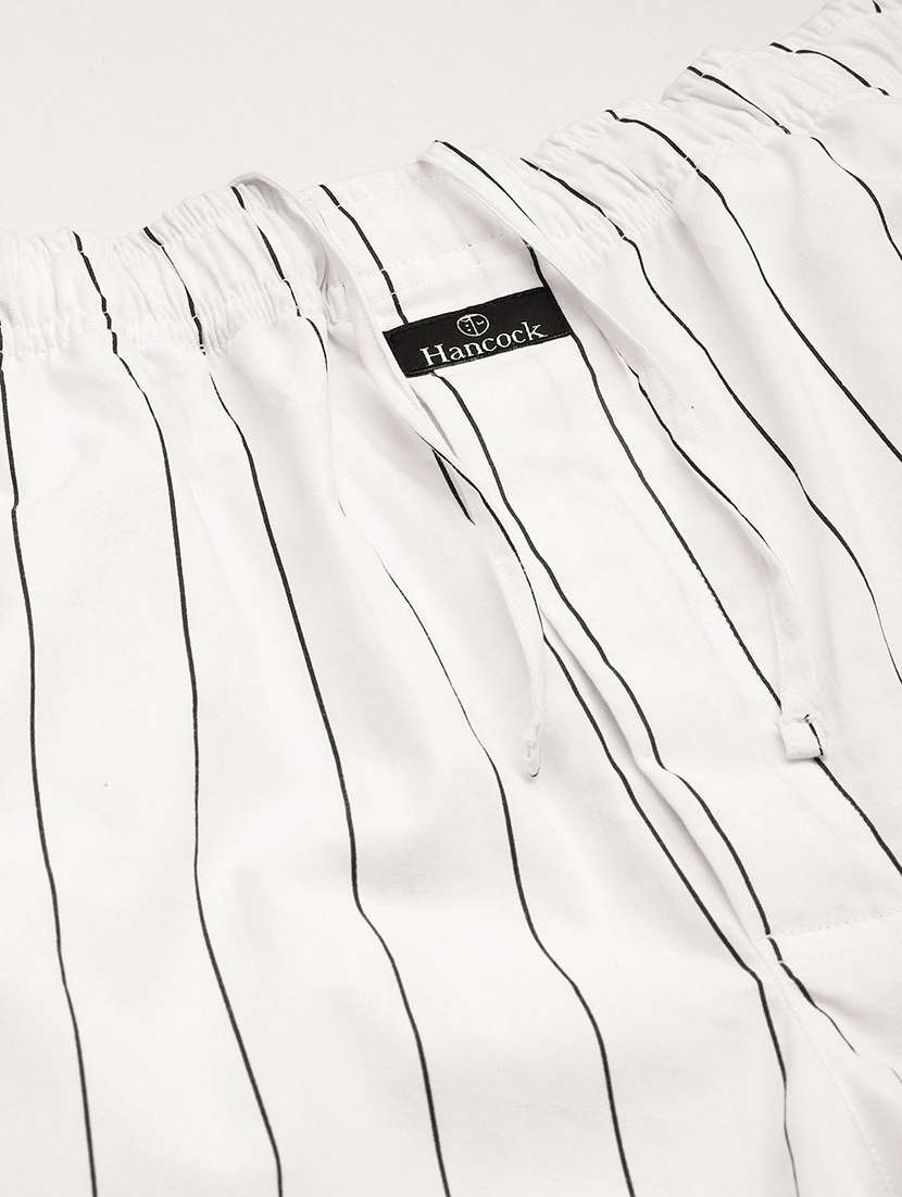 men striped long sleeve sleepwear set - 22069549 - Standard Image - 5