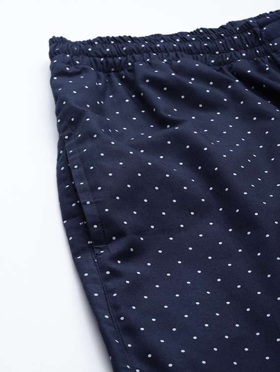 men polka doted long sleeve sleepwear set - 22069551 - Standard Image - 5