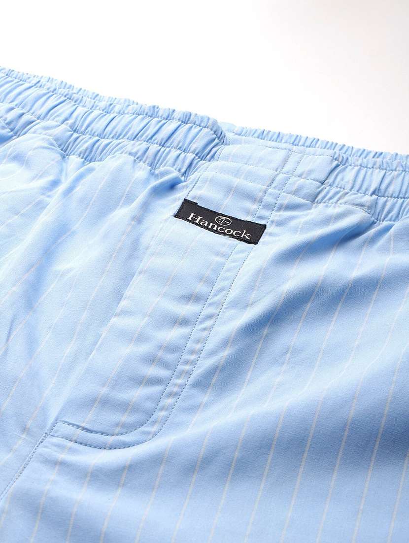 men striped long sleeve sleepwear set - 22069557 - Standard Image - 3