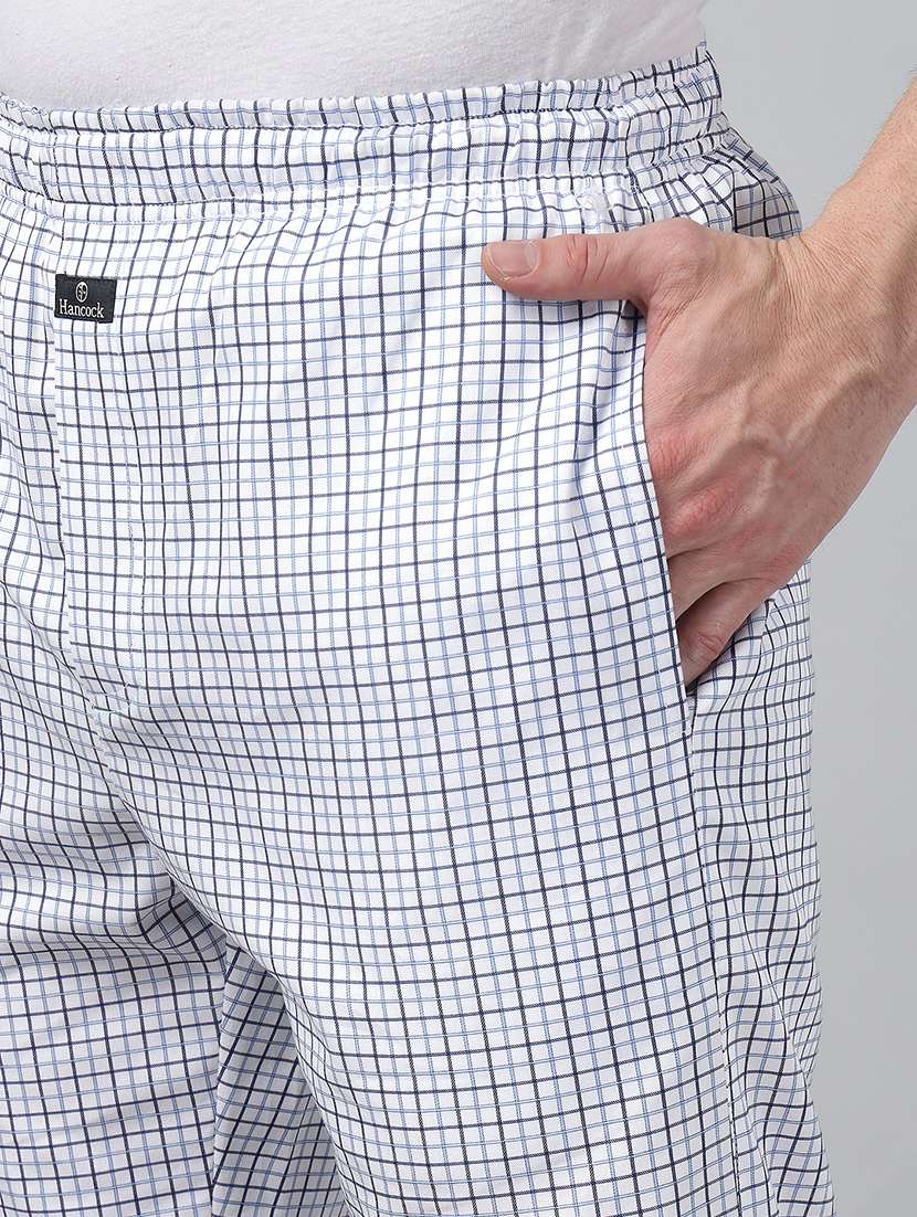 men checkered long sleeve sleepwear set - 22069577 -  Standard Image - 5