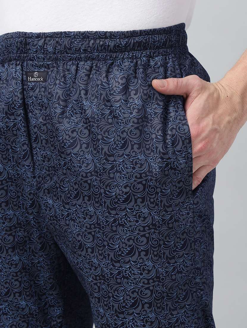 men printed long sleeve sleepwear set - 22069580 -  Standard Image - 5