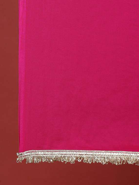 women solid with work flared stitched lehenga - 22069775 -  Standard Image - 5